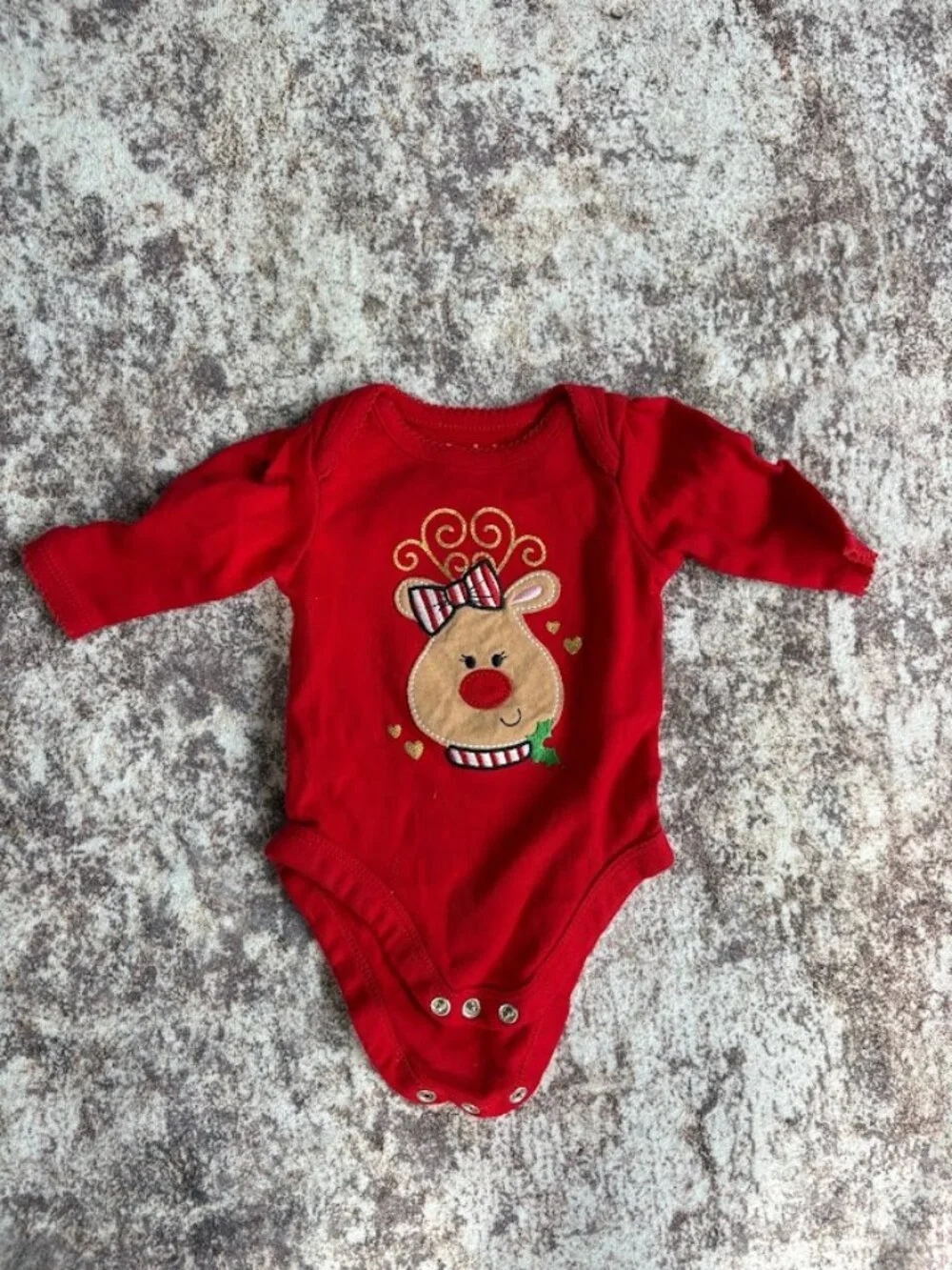 Garanimals Reindeer Onesie Size Newborn